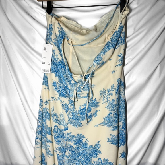 Urban Outfitters April Tie Back Mid Dress Small NWT - Picture 8 of 9